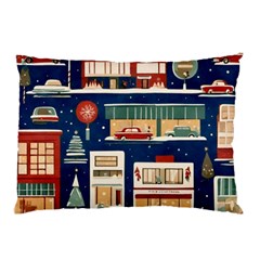 Background Mid Century Modern Pillow Case (two Sides) by Modalart