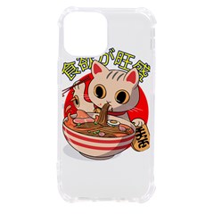 Ramen Cat Noodles Cute Japanes Iphone 13 Mini Tpu Uv Print Case by Modalart