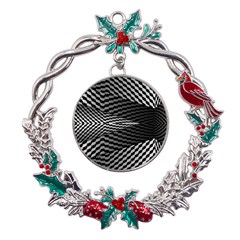 Concept Graphic 3d Model Fantasy Metal X mas Wreath Holly Leaf Ornament