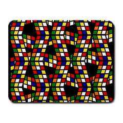 Graphic Pattern Rubiks Cube Cubes Small Mousepad