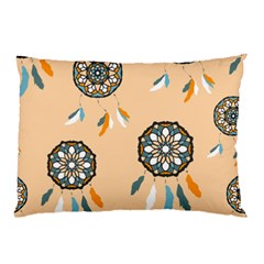 Dreamcatcher Pattern Pen Background Pillow Case (two Sides) by Ravend