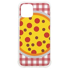 Pizza Table Pepperoni Sausage Iphone 12/12 Pro Tpu Uv Print Case by Ravend