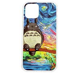 Totoro Starry Night Art Van Gogh Parody Iphone 12 Pro Max Tpu Uv Print Case by Modalart