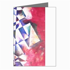 Abstract Art Work 1 Greeting Cards (pkg Of 8) by mbs123