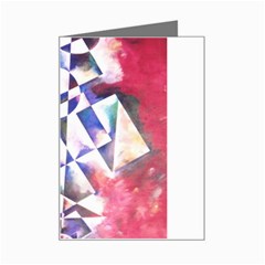 Abstract Art Work 1 Mini Greeting Card by mbs123