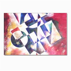Abstract Art Work 1 Postcards 5  X 7  (pkg Of 10) by mbs123