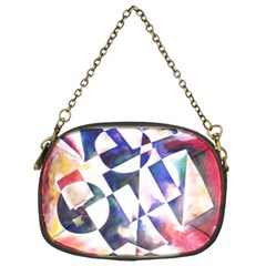 Abstract Art Work 1 Chain Purse (one Side)