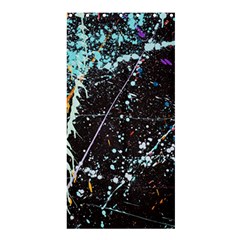 Abstract Colorful Texture Shower Curtain 36  X 72  (stall)  by Bedest
