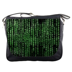 Matrix Technology Tech Data Digital Network Messenger Bag by Pakjumat