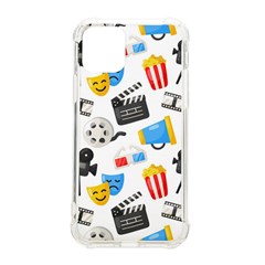 Cinema Icons Pattern Seamless Signs Symbols Collection Icon Iphone 11 Pro 5 8 Inch Tpu Uv Print Case