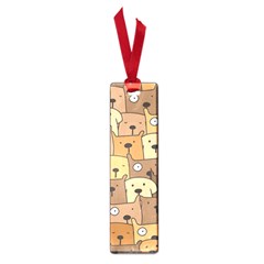 Cute Dog Seamless Pattern Background Small Book Marks