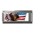American Eagle Clip Art Superlink Italian Charm (9mm)