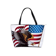 American Eagle Clip Art Classic Shoulder Handbag by Maspions