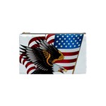 American Eagle Clip Art Cosmetic Bag (Small)