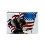American Eagle Clip Art Cosmetic Bag (Medium)