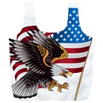 American Eagle Clip Art Full Print Recycle Bag (XL)