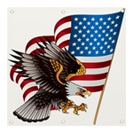 American Eagle Clip Art Banner and Sign 3  x 3 