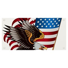 American Eagle Clip Art Banner And Sign 6  X 3  by Maspions
