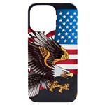 American Eagle Clip Art iPhone 14 Pro Max Black UV Print Case