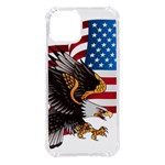 American Eagle Clip Art iPhone 14 TPU UV Print Case