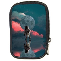 Astronaut Moon Space Nasa Planet Compact Camera Leather Case