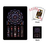 Rosette Cathedral Playing Cards Single Design (Rectangle)