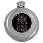 Rosette Cathedral Round Hip Flask (5 oz)