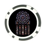 Rosette Cathedral Poker Chip Card Guard