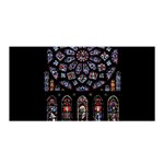 Rosette Cathedral Satin Wrap 35  x 70 