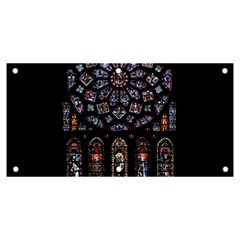 Rosette Cathedral Banner And Sign 6  X 3  by Hannah976