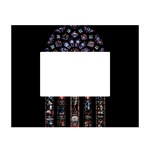 Rosette Cathedral White Tabletop Photo Frame 4 x6 