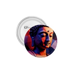 Let That Shit Go Buddha Low Poly (6) 1 75  Buttons by 1xmerch