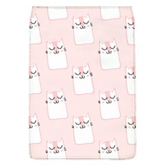Pattern Pink Cute Sweet Fur Cats Removable Flap Cover (l)