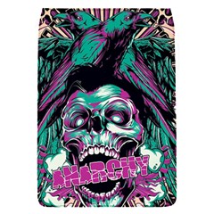 Anarchy Skull And Birds Removable Flap Cover (s)