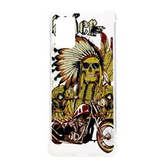 Motorcycle And Skull Cruiser Native American Samsung Galaxy S20plus 6 7 Inch Tpu Uv Case by Sarkoni