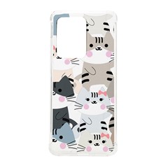 Cute Cat Couple Seamless Pattern Cartoon Samsung Galaxy S20 Ultra 6 9 Inch Tpu Uv Case by Bedest