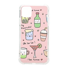 Drink Cocktail Doodle Coffee Iphone 11 Pro Max 6 5 Inch Tpu Uv Print Case by Apen