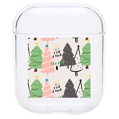 Christmas Trees Icons Hard Pc Airpods 1/2 Case by Apen