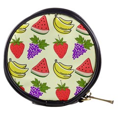 Fruits Pattern Background Food Mini Makeup Bag by Apen
