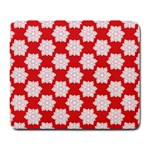 Christmas Snowflakes Background Pattern Large Mousepad