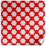 Christmas Snowflakes Background Pattern Canvas 20  x 20 