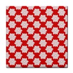 Christmas Snowflakes Background Pattern Face Towel