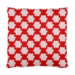 Christmas Snowflakes Background Pattern Standard Cushion Case (One Side)