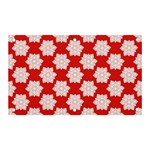 Christmas Snowflakes Background Pattern Banner and Sign 5  x 3 