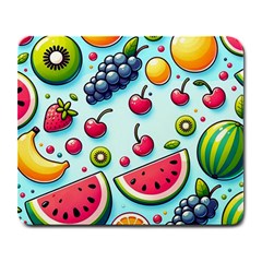 Fruits Sweet Pattern Large Mousepad by Ravend
