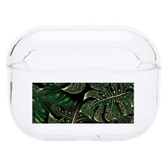 Monstera Plant Tropical Jungle Hard Pc Airpods Pro Case by Ravend