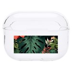 Flowers Monstera Foliage Tropical Hard PC AirPods Pro Case