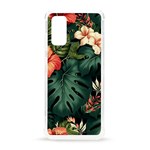 Flowers Monstera Foliage Tropical Samsung Galaxy S20 6.2 Inch TPU UV Case