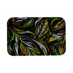 Foliage Pattern Texture Background Open Lid Metal Box (silver)   by Ravend