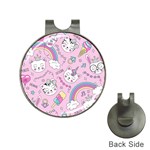 Beautiful Cute Animals Pattern Pink Hat Clips with Golf Markers